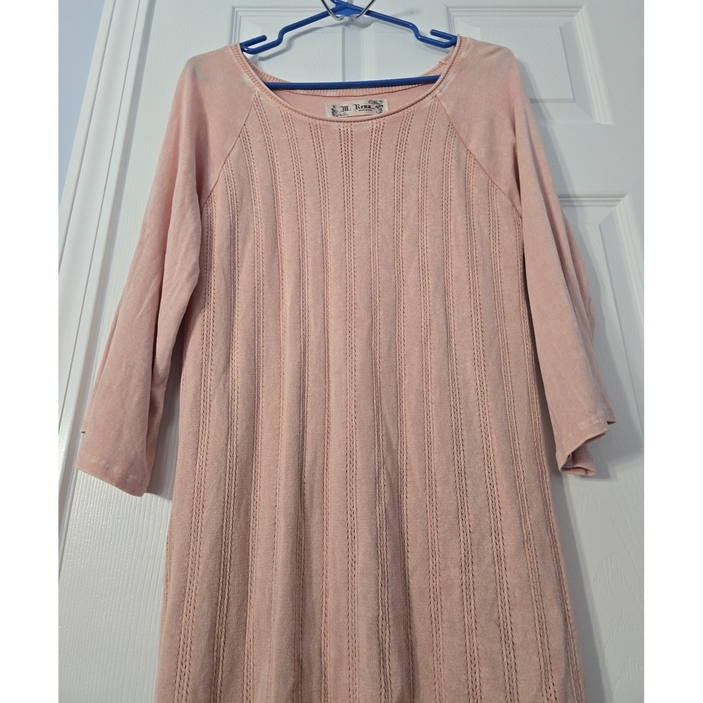 M. Rena  Womans Sweater Top Extra Long Size‎ Medium - Picture 2 of 5
